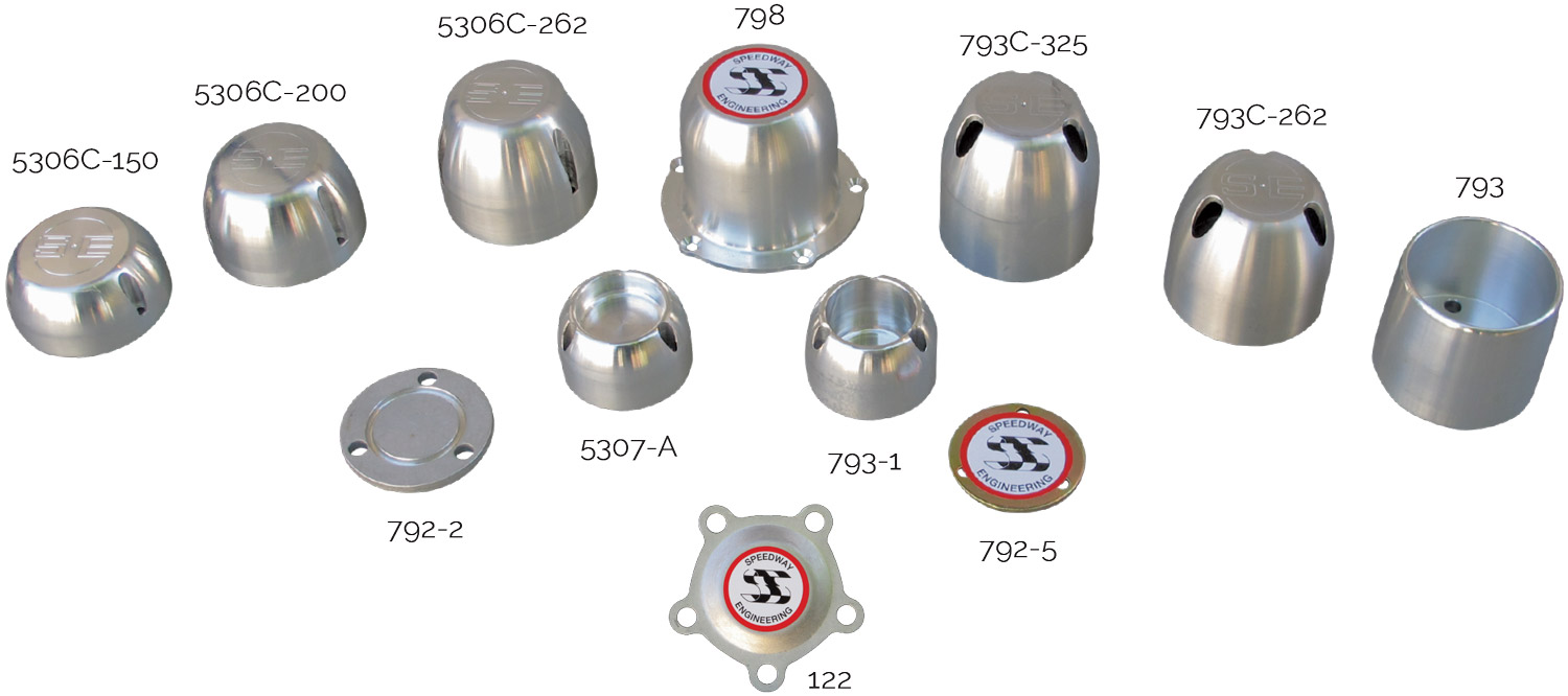 Steel and Aluminum Dust Caps